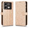 Lacné Kryty | Peňaženkové puzdro Honeycomb Dot Texture Case čierne – Infinix Zero 30 5G | Lacné Kryty