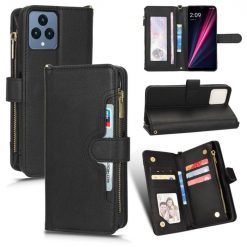 Peňaženkové puzdro Litchi Wallet case čierne – T Phone / T Phone (2023) | Lacné Kryty Lacné Kryty | Peňaženkové puzdro Litchi Wallet case čierne – T Phone / T Phone (2023) | Lacné Kryty