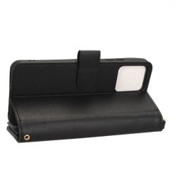 Peňaženkové puzdro Litchi Wallet case čierne – T Phone / T Phone (2023) | Lacné Kryty Lacné Kryty | Peňaženkové puzdro Litchi Wallet case čierne – T Phone / T Phone (2023) | Lacné Kryty