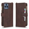 Lacné Kryty | Peňaženkové puzdro Litchi Wallet case fialové – T Phone / T Phone (2023) | Lacné Kryty