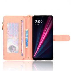 Peňaženkové puzdro Litchi Wallet case ružové – T Phone / T Phone (2023) | Lacné Kryty Lacné Kryty | Peňaženkové puzdro Litchi Wallet case ružové – T Phone / T Phone (2023) | Lacné Kryty