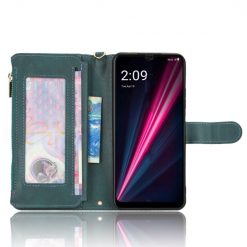 Peňaženkové puzdro Litchi Wallet case zelené – T Phone / T Phone (2023) | Lacné Kryty Lacné Kryty | Peňaženkové puzdro Litchi Wallet case zelené – T Phone / T Phone (2023) | Lacné Kryty
