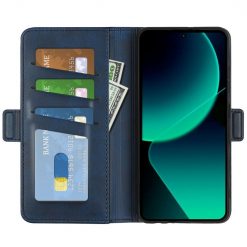 Lacné Kryty | Peňaženkové puzdro Magnetic fresh case modré – Xiaomi 13T / 13T Pro | Lacné Kryty