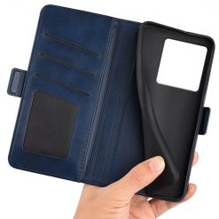 Lacné Kryty | Peňaženkové puzdro Magnetic fresh case modré – Xiaomi 13T / 13T Pro | Lacné Kryty