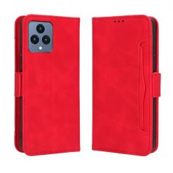 Lacné Kryty | Peňaženkové puzdro Slots case červené – T Phone / T Phone (2023) | Lacné Kryty