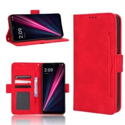 Lacné Kryty | Peňaženkové puzdro Slots case červené – T Phone / T Phone (2023) | Lacné Kryty