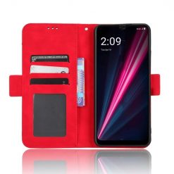 Lacné Kryty | Peňaženkové puzdro Slots case červené – T Phone / T Phone (2023) | Lacné Kryty