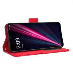 Lacné Kryty | Peňaženkové puzdro Slots case červené – T Phone / T Phone (2023) | Lacné Kryty