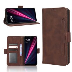 Lacné Kryty | Peňaženkové puzdro Slots case hnedé – T Phone / T Phone (2023) | Lacné Kryty