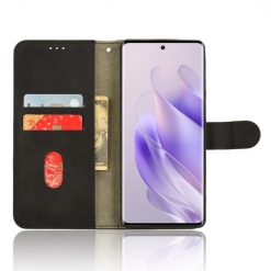 Lacné Kryty | Peňaženkové puzdro Solid čierne – Infinix Zero 30 5G | Lacné Kryty