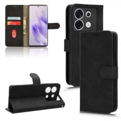 Lacné Kryty | Peňaženkové puzdro Solid čierne – Infinix Zero 30 5G | Lacné Kryty