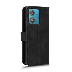 Lacné Kryty | Peňaženkové puzdro Solid čierne – Motorola Edge 40 Neo | Lacné Kryty