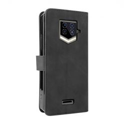 Lacné Kryty | Peňaženkové puzdro Solid čierne – Oukitel WP15 | Lacné Kryty