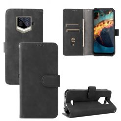 Lacné Kryty | Peňaženkové puzdro Solid čierne – Oukitel WP15 | Lacné Kryty