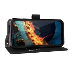 Lacné Kryty | Peňaženkové puzdro Solid čierne – Oukitel WP15 | Lacné Kryty