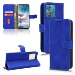Lacné Kryty | Peňaženkové puzdro Solid modré – Motorola Edge 40 Neo | Lacné Kryty