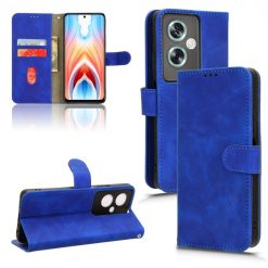 Lacné Kryty | Peňaženkové puzdro Solid modré – Oppo A79 5G | Lacné Kryty