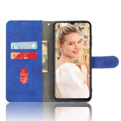 Lacné Kryty | Peňaženkové puzdro Solid modré – Oukitel C32 / C32 Pro | Lacné Kryty