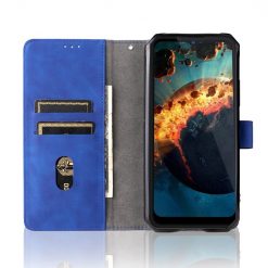 Peňaženkové puzdro Solid modré – Oukitel WP15 | Lacné Kryty Lacné Kryty | Peňaženkové puzdro Solid modré – Oukitel WP15 | Lacné Kryty