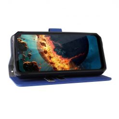 Peňaženkové puzdro Solid modré – Oukitel WP15 | Lacné Kryty Lacné Kryty | Peňaženkové puzdro Solid modré – Oukitel WP15 | Lacné Kryty