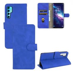 Lacné Kryty | Peňaženkové puzdro Solid modré – TCL 20 Pro 5G | Lacné Kryty