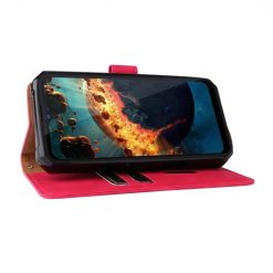 Peňaženkové puzdro Solid ružové – Oukitel WP15 | Lacné Kryty Lacné Kryty | Peňaženkové puzdro Solid ružové – Oukitel WP15 | Lacné Kryty