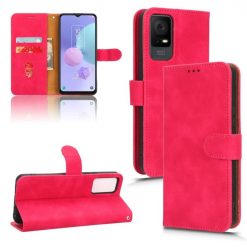 Lacné Kryty | Peňaženkové puzdro Solid ružové – TCL 408 | Lacné Kryty