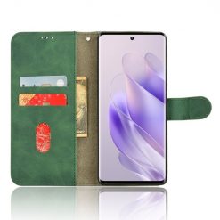 Lacné Kryty | Peňaženkové puzdro Solid zelené – Infinix Zero 30 5G | Lacné Kryty
