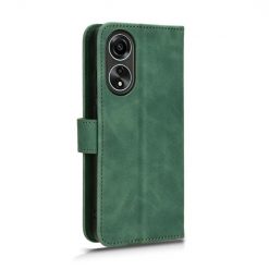 Lacné Kryty | Peňaženkové puzdro Solid zelené – Oppo A78 4G | Lacné Kryty