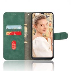 Lacné Kryty | Peňaženkové puzdro Solid zelené – Oukitel C32 / C32 Pro | Lacné Kryty