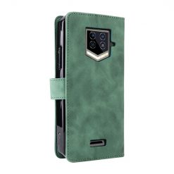 Lacné Kryty | Peňaženkové puzdro Solid zelené – Oukitel WP15 | Lacné Kryty