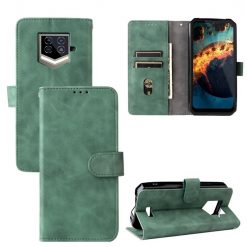 Lacné Kryty | Peňaženkové puzdro Solid zelené – Oukitel WP15 | Lacné Kryty