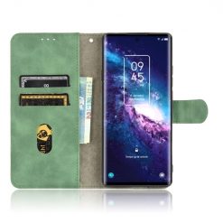 Lacné Kryty | Peňaženkové puzdro Solid zelené – TCL 20 Pro 5G | Lacné Kryty