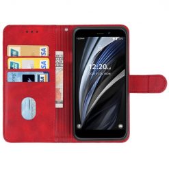 Lacné Kryty | Peňaženkové puzdro Splendid case červené – iGet WP12 Pro | Lacné Kryty