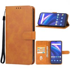 Lacné Kryty | Peňaženkové puzdro Splendid case hnedé – Cubot P80 | Lacné Kryty