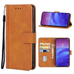 Lacné Kryty | Peňaženkové puzdro Splendid case hnedé – TCL 20L | Lacné Kryty