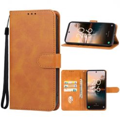 Lacné Kryty | Peňaženkové puzdro Splendid case hnedé – TCL 40 Nxtpaper (4G) | Lacné Kryty