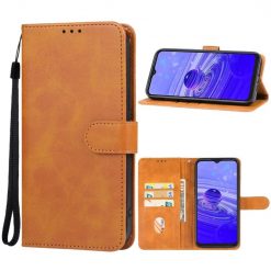Lacné Kryty | Peňaženkové puzdro Splendid case hnedé – TCL 40 Nxtpaper 5G | Lacné Kryty