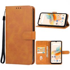 Lacné Kryty | Peňaženkové puzdro Splendid case hnedé – UMIDIGI A15 | Lacné Kryty