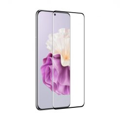 Tvrdené sklo Enkay celopovrchové čierne – Huawei P60 Pro