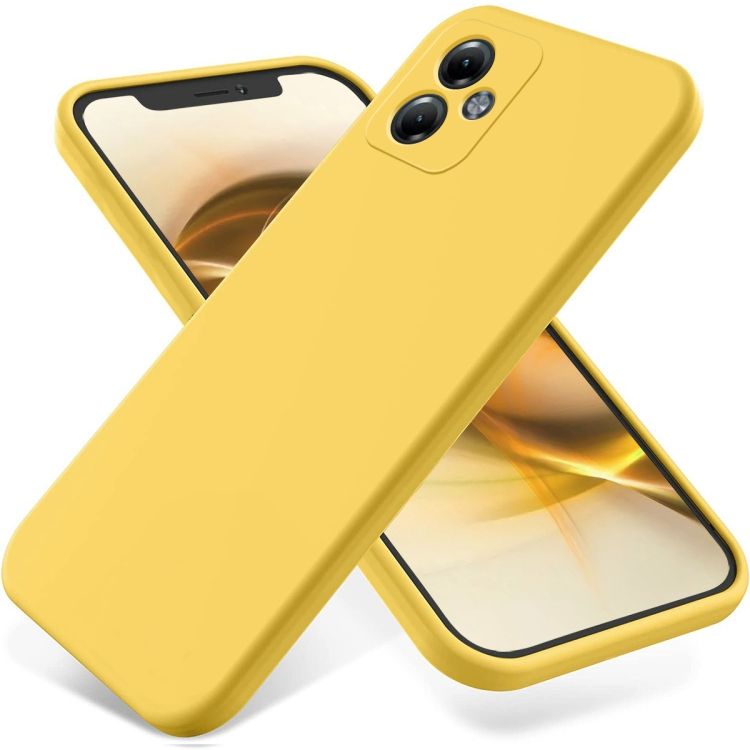 Zadný kryt Candy Case žltý – Motorola Moto G14