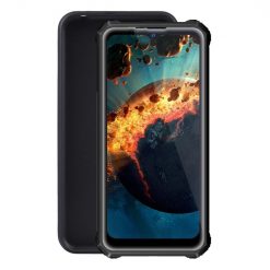 Zadný kryt Soft Matt čierny – Oukitel WP15