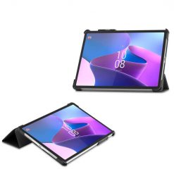 Lacné Kryty | Knižkové puzdro Enkay Pure case sivé – Lenovo Tab P11 Pro (2nd Gen) | Lacné Kryty