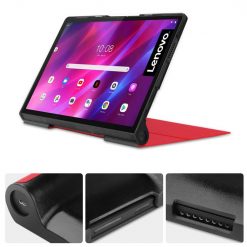 Knižkové puzdro Holder case červené – Lenovo Yoga Tab 11 | Lacné Kryty Lacné Kryty | Knižkové puzdro Holder case červené – Lenovo Yoga Tab 11 | Lacné Kryty