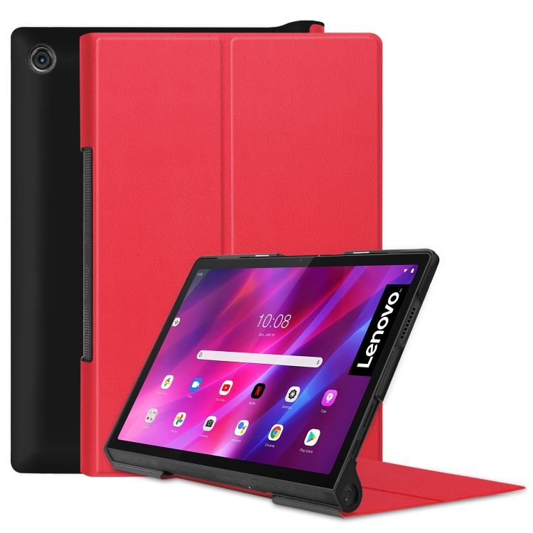 E-shop Knižkové puzdro Holder case červené – Lenovo Yoga Tab 11