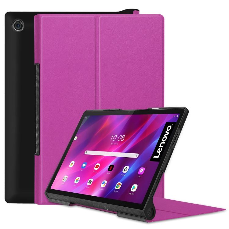 E-shop Knižkové puzdro Holder case fialové – Lenovo Yoga Tab 11