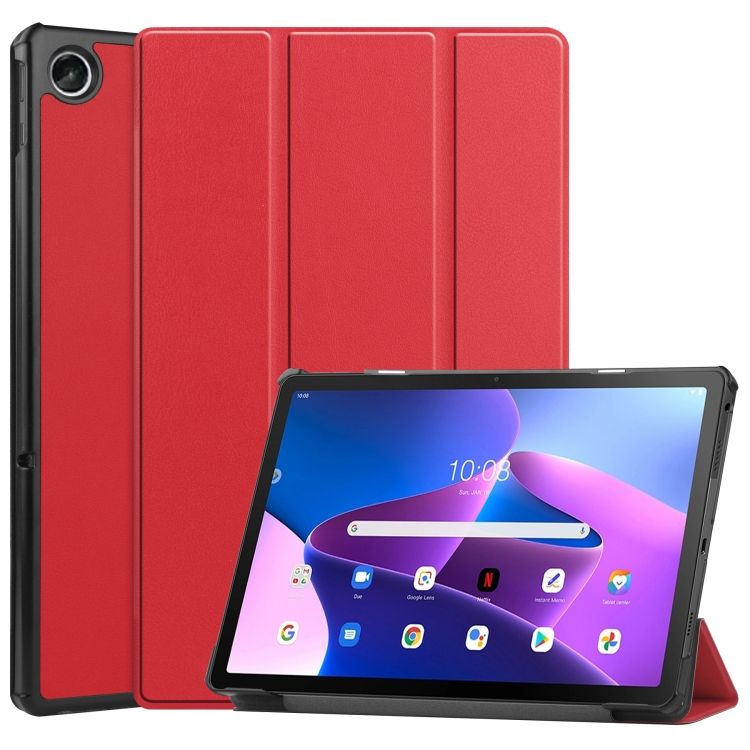 Knižkové puzdro Pure case červené – Lenovo Tab M10 Plus 