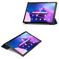 Lacné Kryty | Knižkové puzdro Pure case modré – Lenovo Tab M10 Plus (3rd Gen) | Lacné Kryty