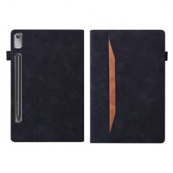 Lacné Kryty | Knižkové puzdro Slot case čierne – Lenovo Tab P12 | Lacné Kryty
