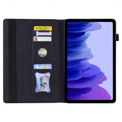 Lacné Kryty | Knižkové puzdro Slot case čierne – Lenovo Tab P12 | Lacné Kryty